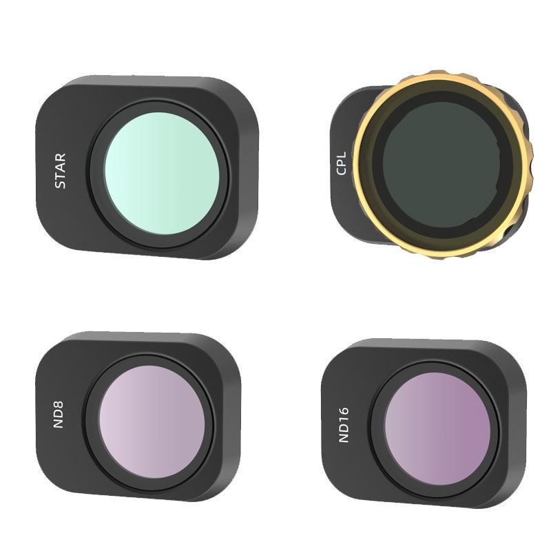 3-in-1 Mini Pro Camera Filters Star Cpl Nd8 Nd16