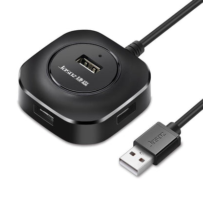 High-Speed 4-Port Usb2.0 Docking Hub Black 0.5M