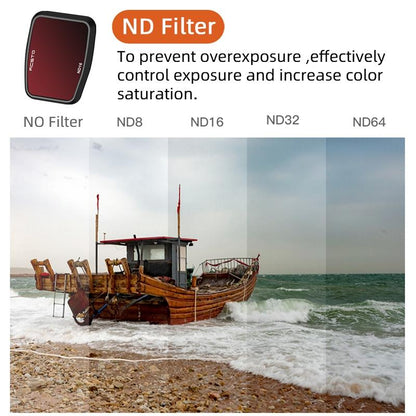 Waterproof Multi-layer Coating Filter for Dji Air 3 - Cpl - Nd16