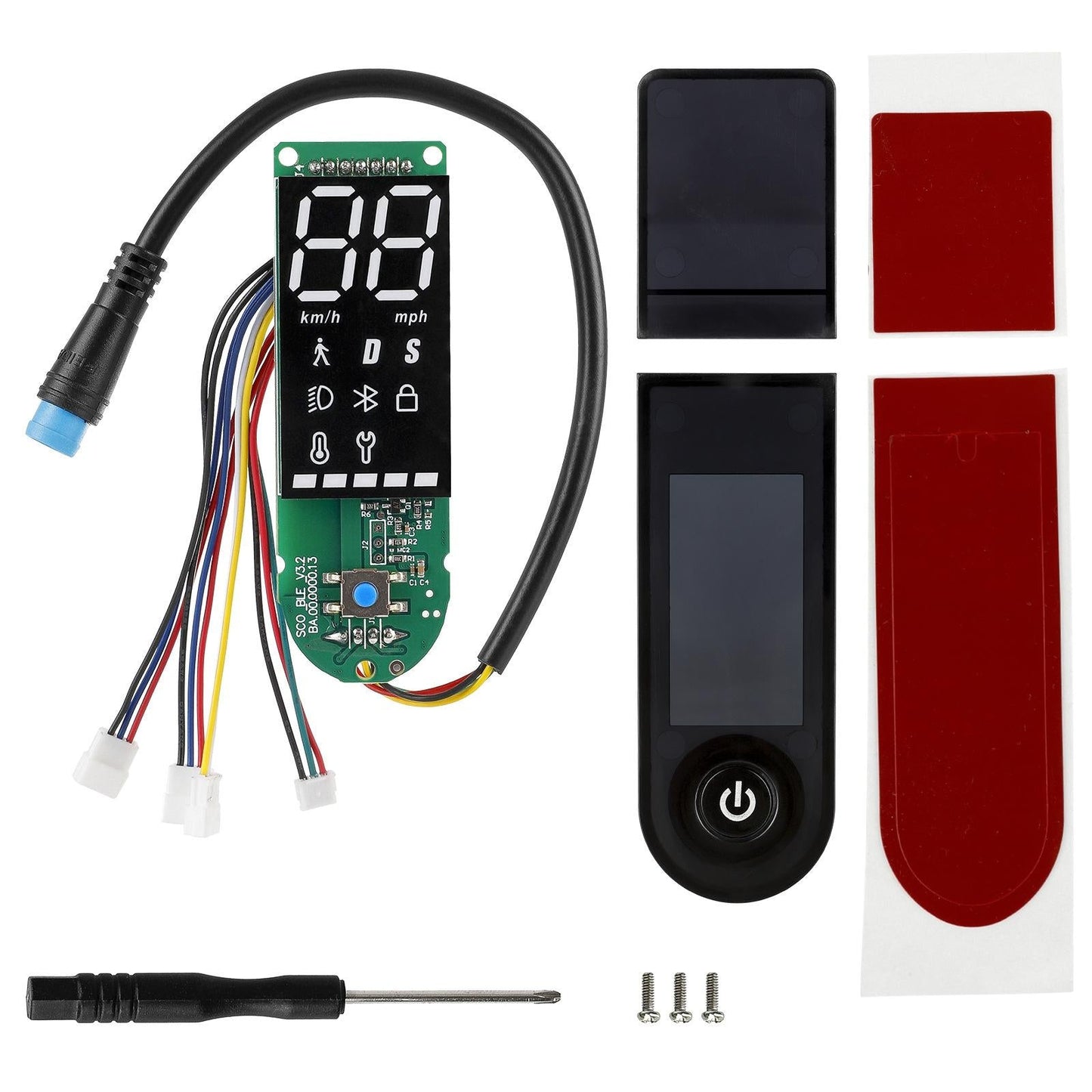 Xiaomi Electric Scooter Pro / Pro 2 / 1s Bluetooth Brake Board Set - With Switch Panel
