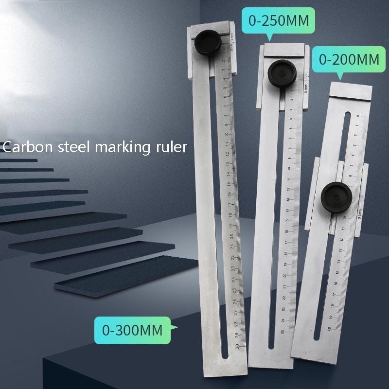 Portable Woodworking Scribing Ruler - 0-250mm