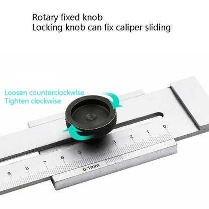 Portable Woodworking Scribing Ruler - 0-250mm
