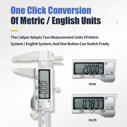 Digital Vernier Caliper - 0-150mm Lcd Display