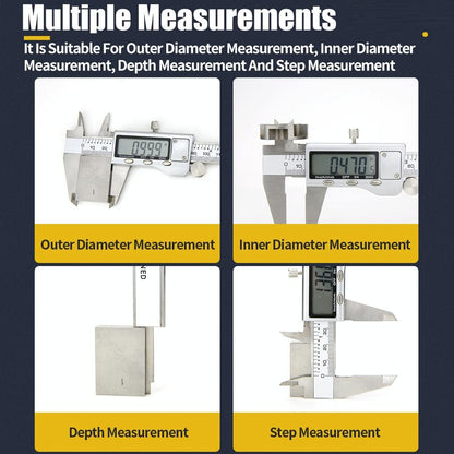 Digital Vernier Caliper - 0-150mm Lcd Display