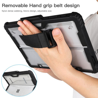 Acrylic Transparent Laptop Case with Hand Shoulder Strap for Microsoft Surface Pro 4-7