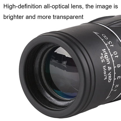 High Definition Monocular Telescope For Outdoor Bird Viewing - 16X52 Green Film - 16X52 Green Film