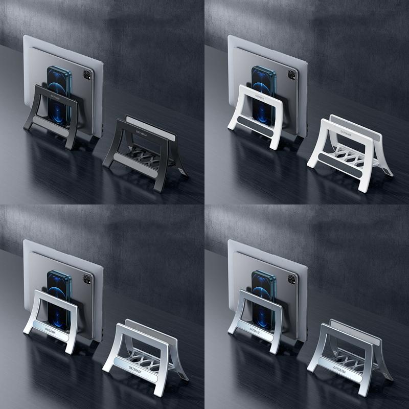 Multifunctional Storage Bracket for Computers Tablets and Cellphones