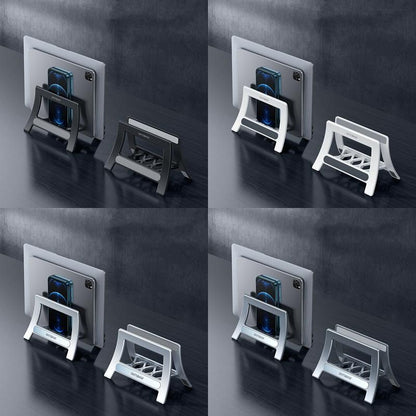 Multifunctional Storage Bracket for Computers Tablets and Cellphones