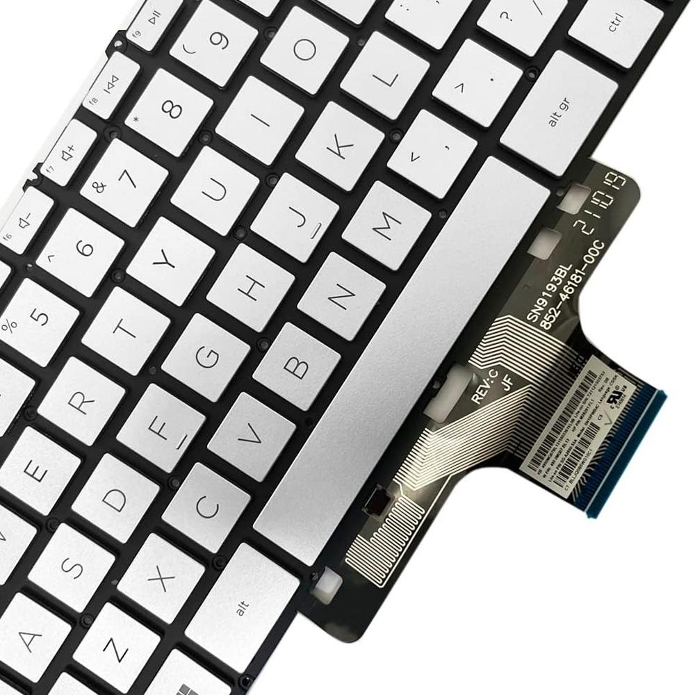 Backlit Keyboard for us Version Devices - For Hp Pavilion X360 / 14-Dw