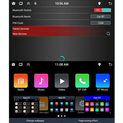 Android Car Navigation System For Ford F150 Bluetooth Fm Radio 1 + 32G - 2 + 32G