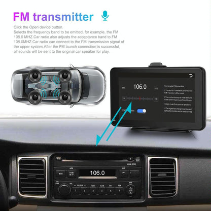 7 Inch Hd Smart Screen Carplay + Android Auto + Android - 32G
