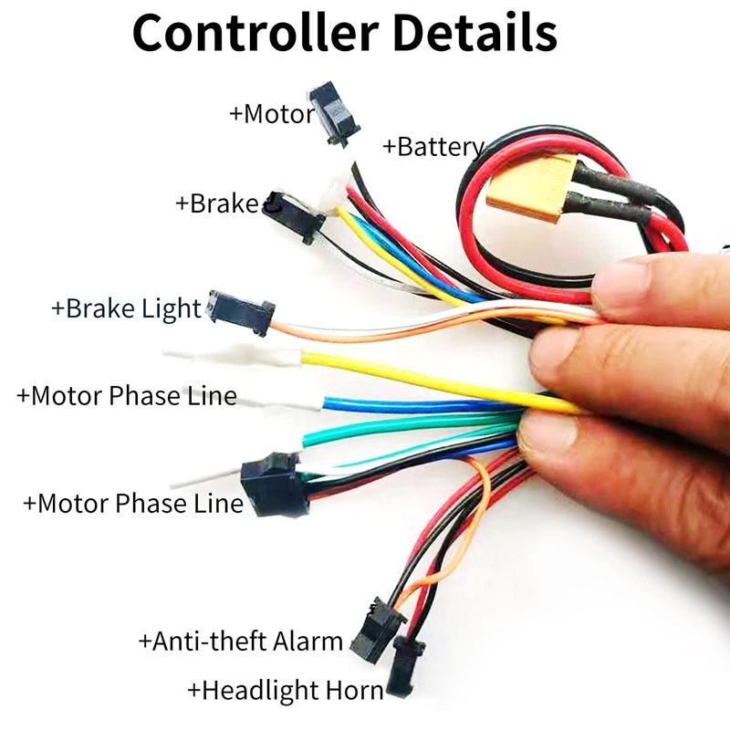 Kugoo M4 Electric Scooter Control Board with Communication Meter - 36V16A