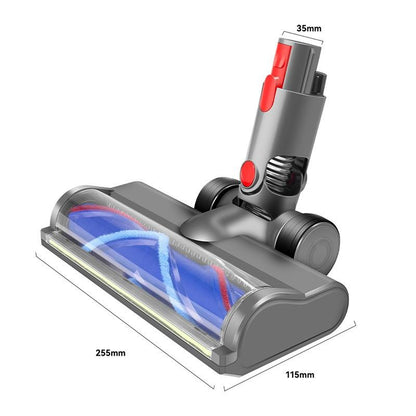 Universal Dust Display Brush Head For Vacuum Cleaners Direct Drive Full Range - For Dyson V6