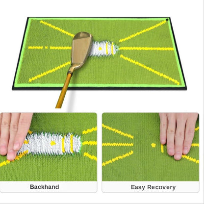 Golf Batting Pad Swing Practitioner Beads Training Cushion No Balls