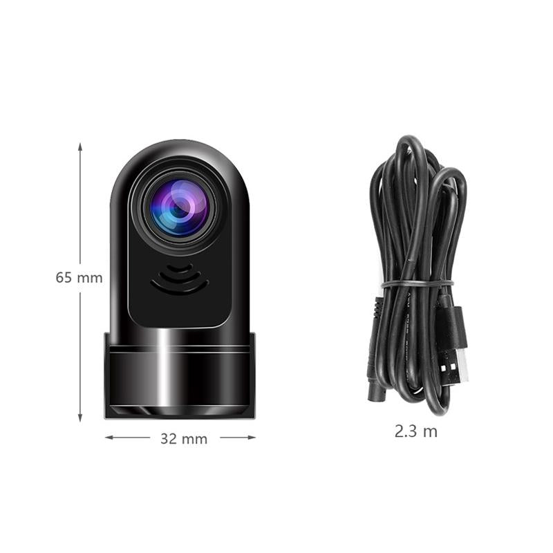 Android Car Recorder with High Definition 720p Usb Connection Adas Driving Alert System - 16G