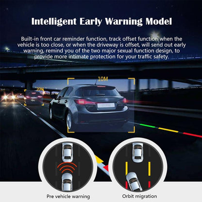 Android Car Recorder with High Definition 720p Usb Connection Adas Driving Alert System - 16G