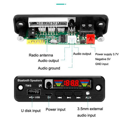 Tws Bluetooth Mp3 Decoder Board - 2 Pack
