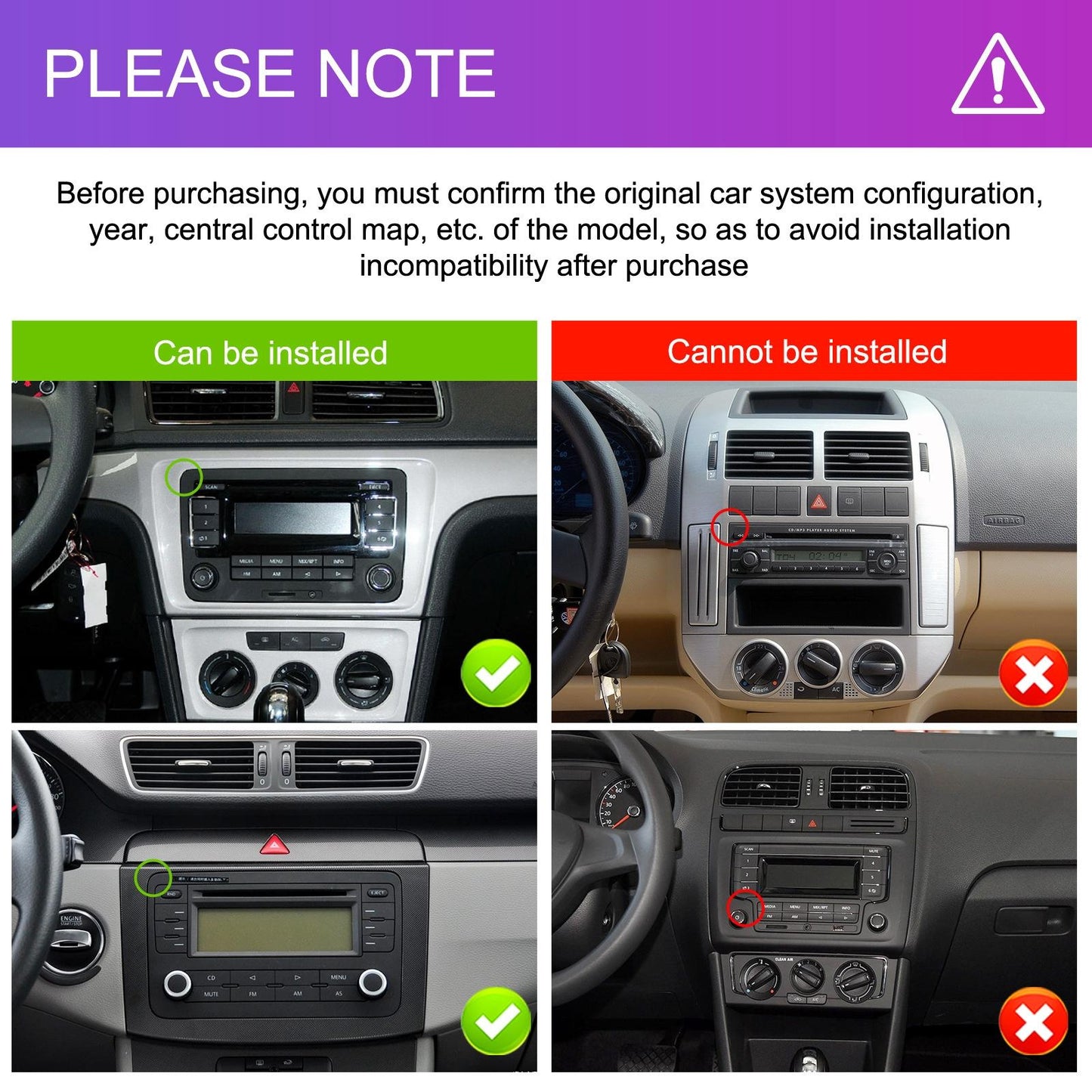 Android 13 Multimedia Player For Vw - 4 + 64G - 7-Inch