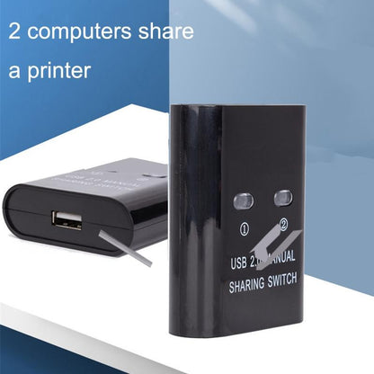 2-In-1 Usb Print Switcher Silver