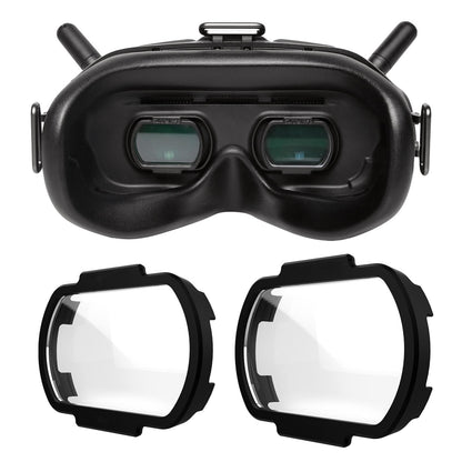 2 Pcs Aspherical Myopia Lens for Dji Fpv Goggles V2 150 Degree