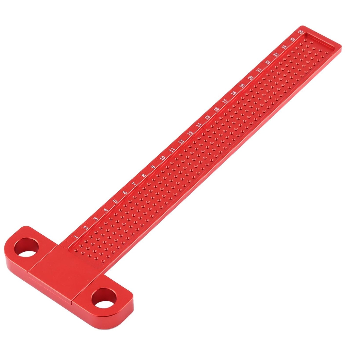 Woodworking T-shaped Hole Marking Ruler - T160