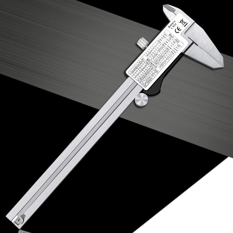 Digital Display Vernier Caliper - 0-150mm Stainless Steel Body