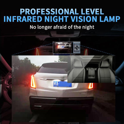 3-in-1 Car Dash Cam with Wifi 1080p Night Vision 3 Ips Screen 32gb - 64G