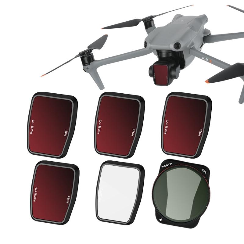 Waterproof Multi-layer Coating Filter for Dji Air 3 - Cpl - Nd-Pl8/16/32/64 4-In-1