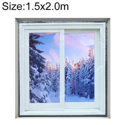 Double-layer Insulation Film for Indoor Windows - Windproof Soundproof Warm - 1.5x2.0m