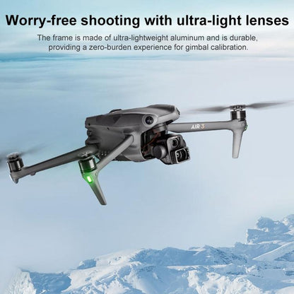 Dji Air 3 with Wide Angle Lens Filter