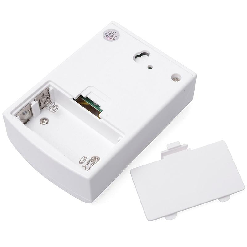 Double-Receiver Wireless Door Bell With Remote Control - White