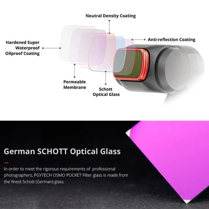 Professional Diving Lens Filter for Dji Pocket - Snorkeling