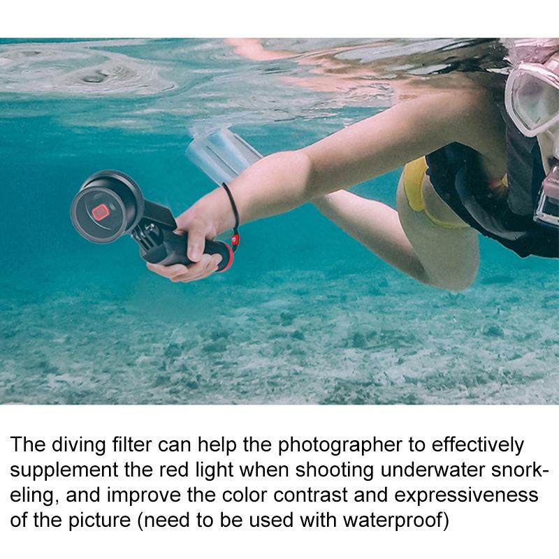 Professional Diving Lens Filter for Dji Pocket - Snorkeling