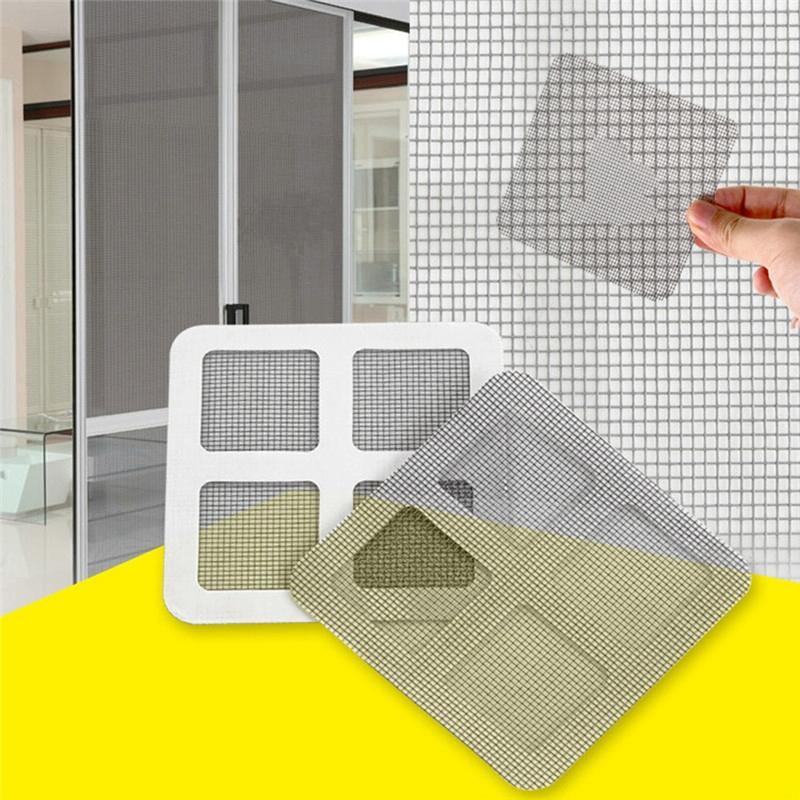 6-piece Anti-insect Door Screen Repair Tape Set