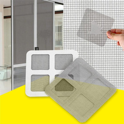 6-piece Anti-insect Door Screen Repair Tape Set