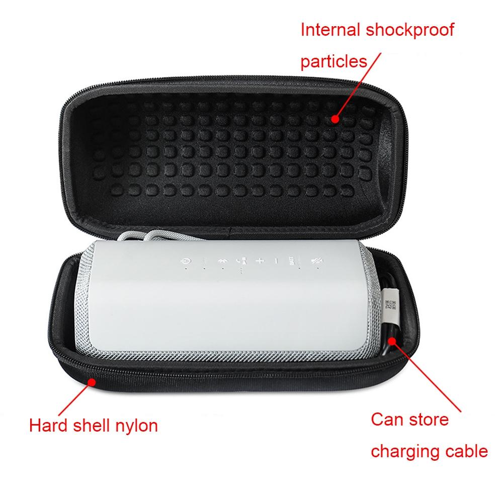 Sony Srs-xe200 Portable Bluetooth Speaker with Protective Storage Box