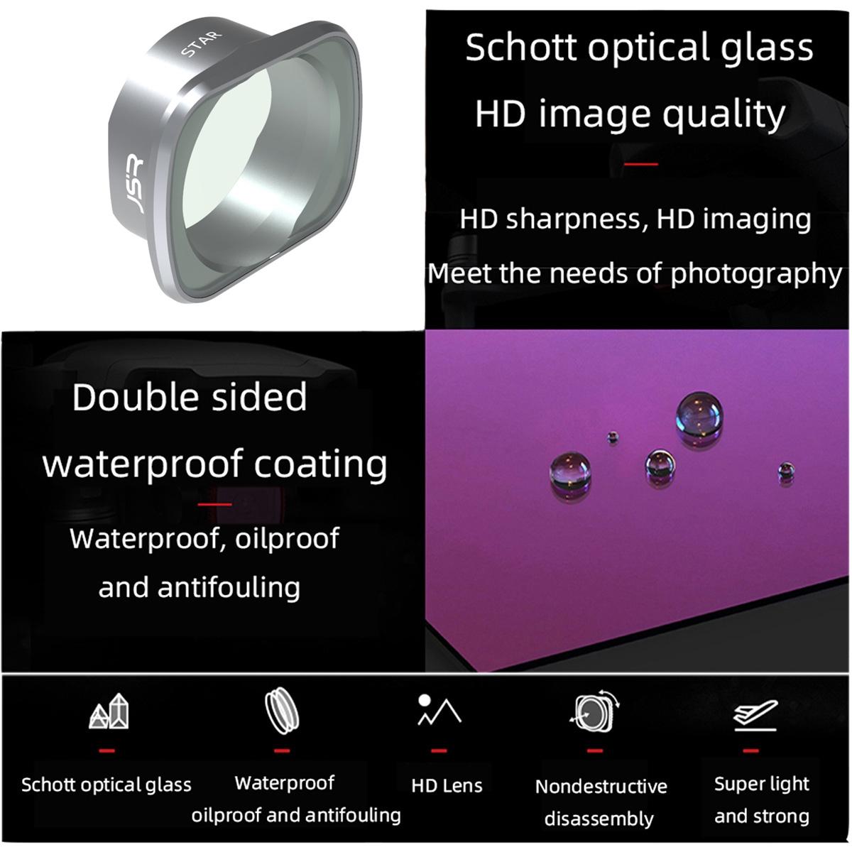 Aluminum Alloy Effect Lens Filter for Dji Fpv
