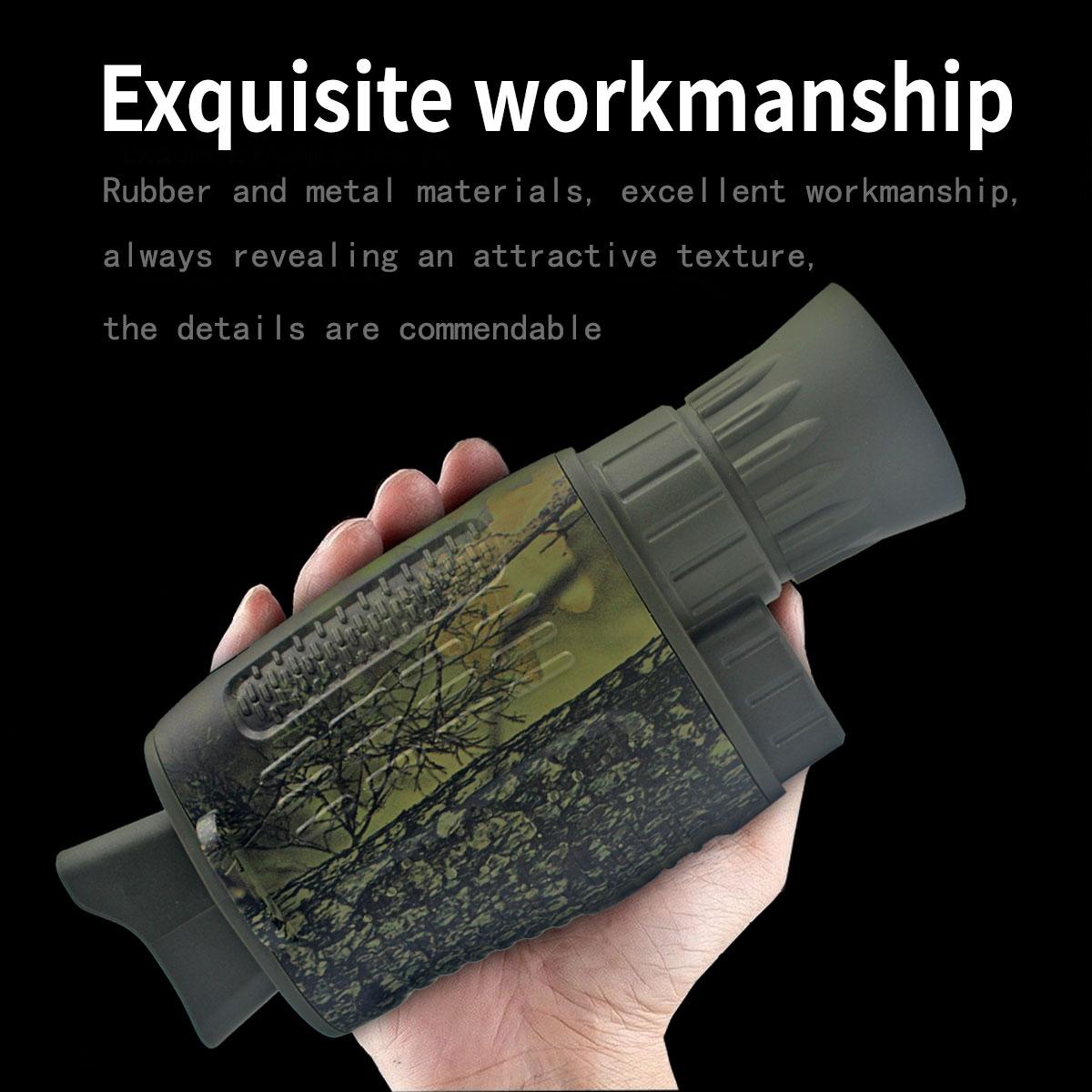 4K Hd Camo Monocular Night Vision For Outdoor Hunting