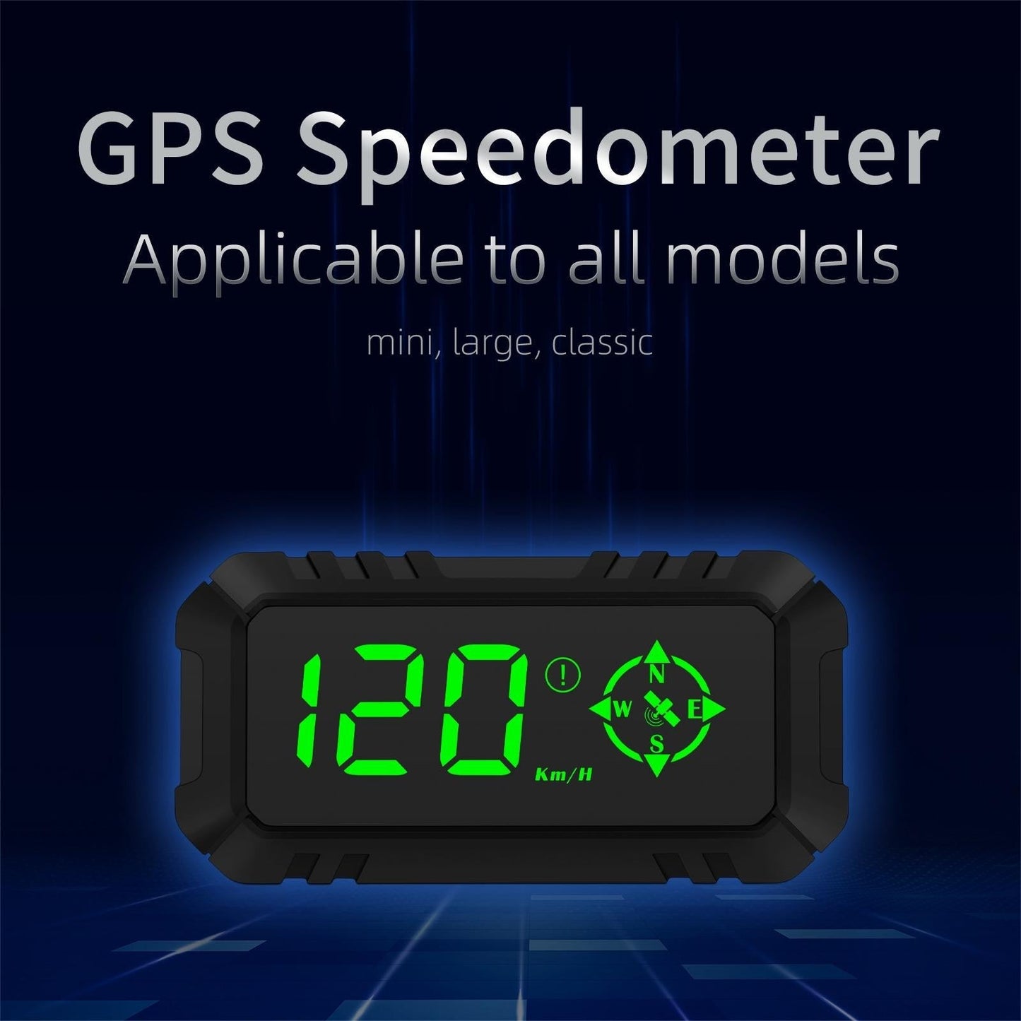 Digital Car Head Up Display Over Speed Alarm Gps Hud
