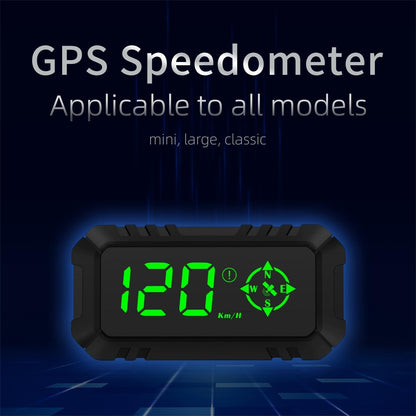 Digital Car Head Up Display Over Speed Alarm Gps Hud