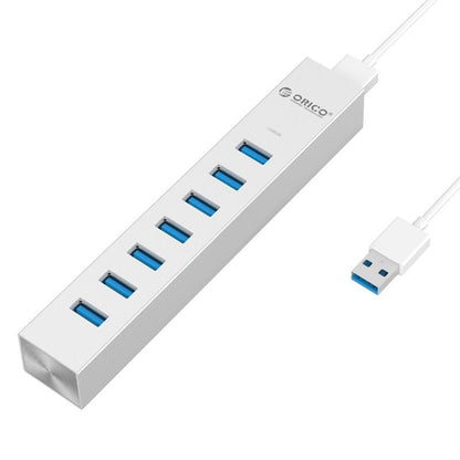 7-Port Aluminum Usb 3.0 Hub