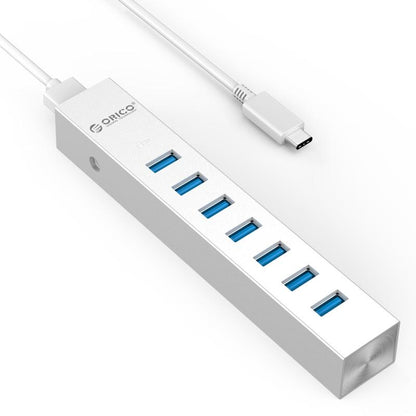 7-Port Aluminum Usb 3.0 Hub