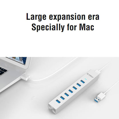 7-Port Aluminum Usb 3.0 Hub