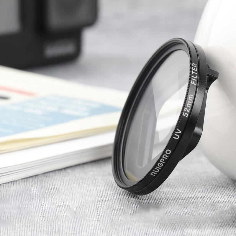 52mm Professional Filter Set for Gopro Hero 7 / 6 / 5 with Adapter and Lens Cap