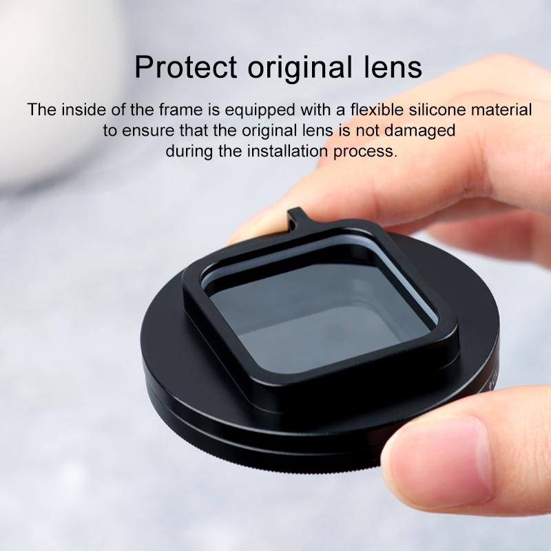 52mm Professional Filter Set for Gopro Hero 7 / 6 / 5 with Adapter and Lens Cap