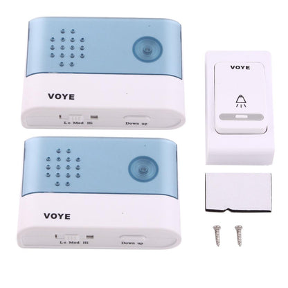 Smart Wireless Doorbell With Dual Receiver - 120M Range