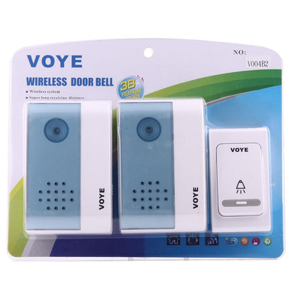 Smart Wireless Doorbell With Dual Receiver - 120M Range