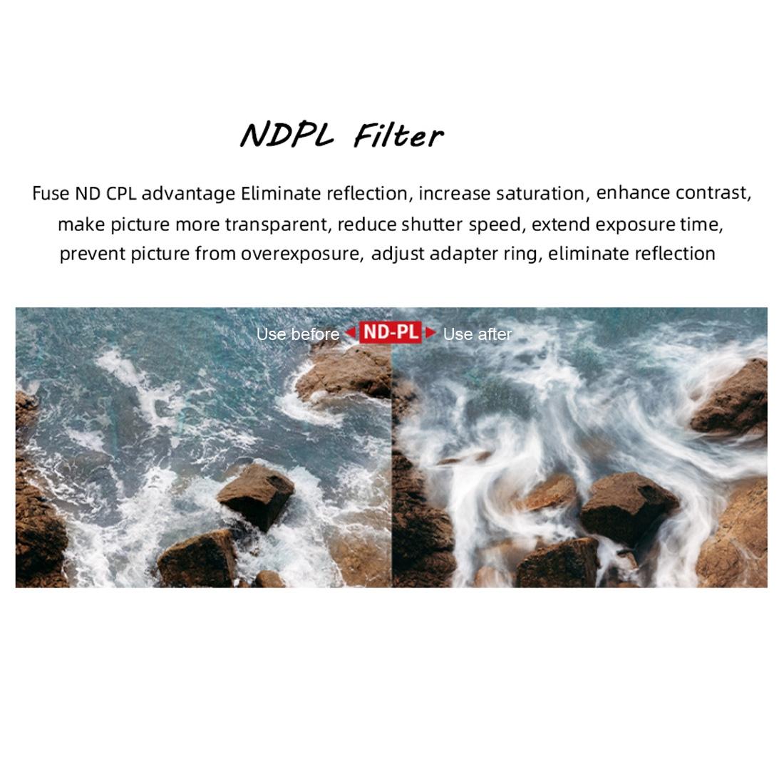 Nd16 Pl Filter for Dji Mavic Air 2