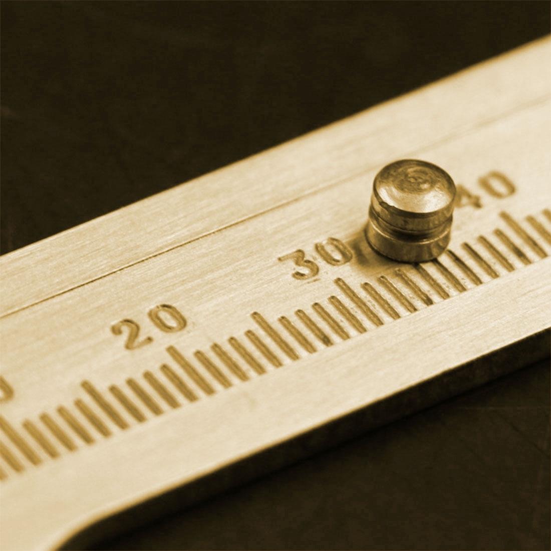 Mini Brass Sliding 100mm Vernier Caliper for Jewelry Measurement