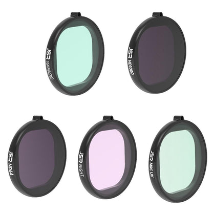 5-in-1 Round Housing Lens Filter for Gopro Hero8